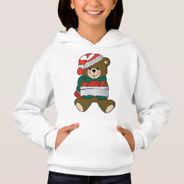 SWEAT - SHIRT À CAPUCHE de repoussage de TEDY-Girl (Devant)