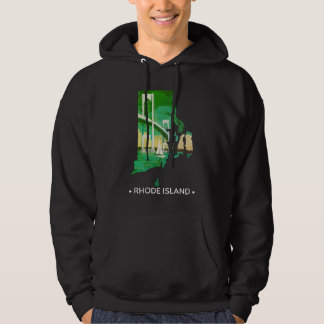 Sweat - shirt à capuche de Rhode Island