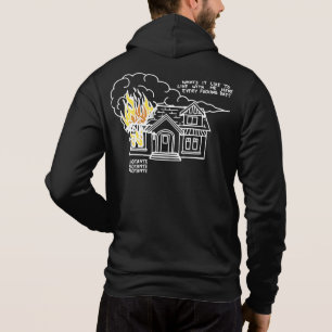 Sweat - shirt à capuche de saut du coeur de la mo