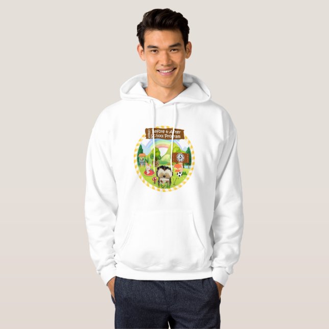 Sweat - shirt à capuche de SEBRSD B/ASP (adulte) (Devant entier)