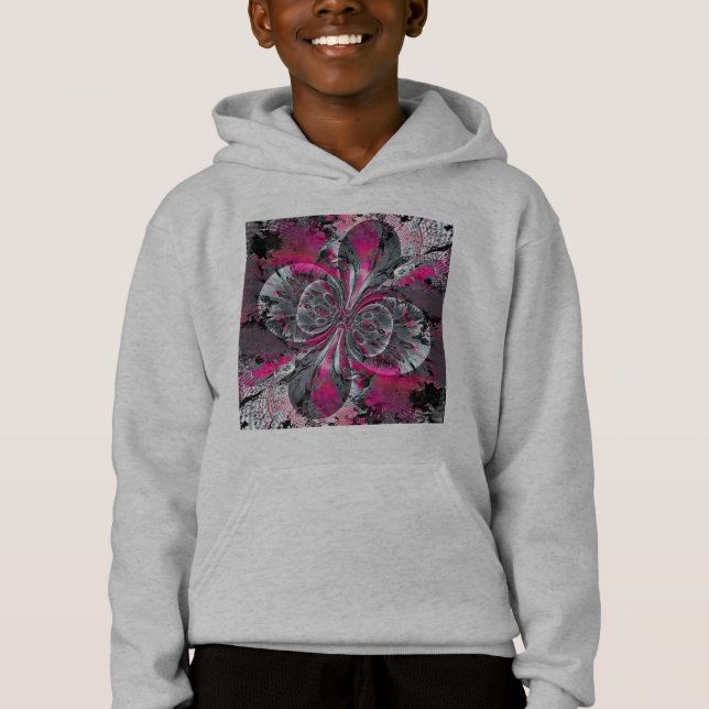 Sweat - shirt à capuche de signaux mixtes (Devant)