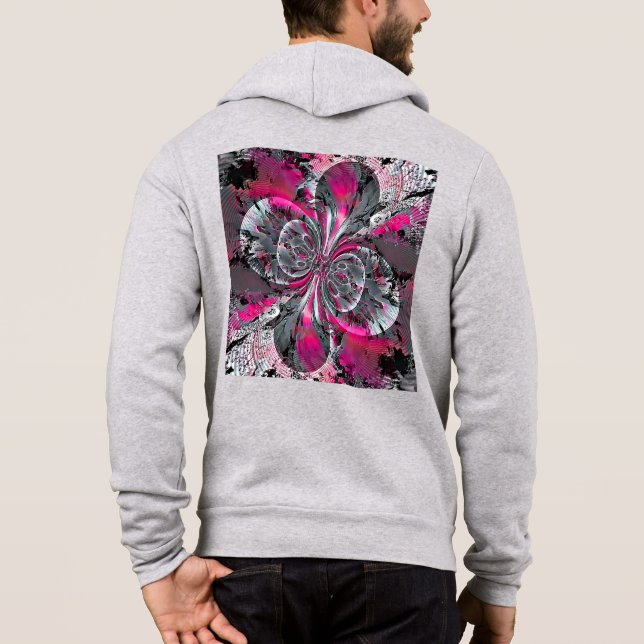 Sweat - shirt à capuche de signaux mixtes (Dos)