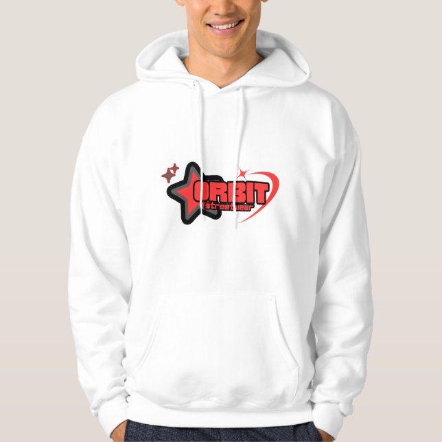 Sweat - shirt à capuche de Streetwear Orbit (Devant)