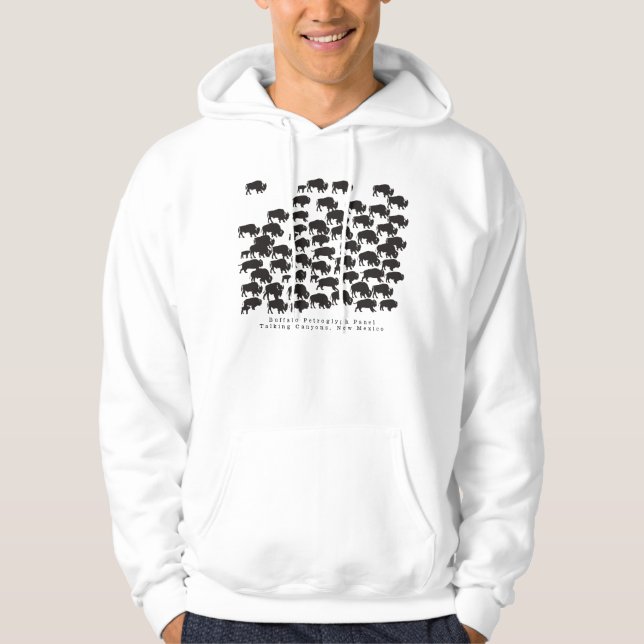 Sweat - shirt à capuche de T-shirt Buffalo (Devant)