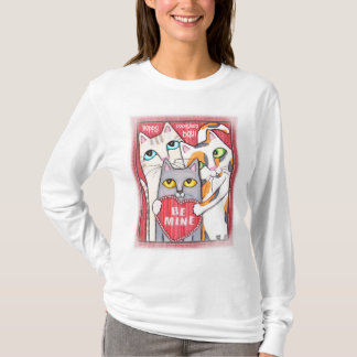 Sweat - shirt à capuche de T-shirt de dames de