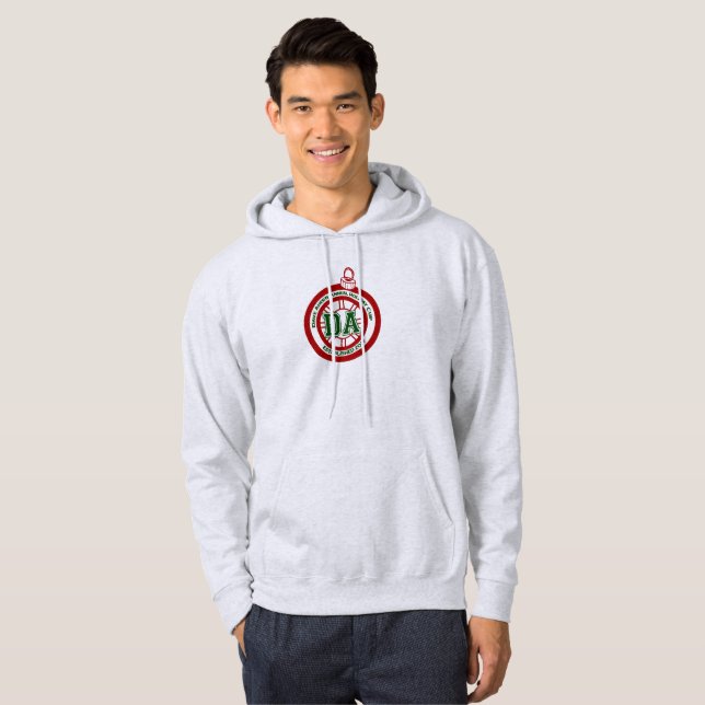 Sweat - shirt à capuche de tasse de congé annuel (Devant entier)