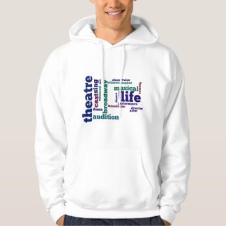 Sweat - shirt à capuche de théâtre