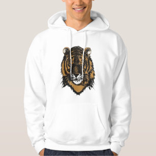 Sweat - shirt à capuche de tigre de Bengale