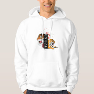 Sweat - shirt à capuche de tigre de feu