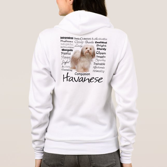 Sweat - shirt à capuche de Traits Havanais (Dos)