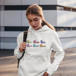 Sweat - shirt à capuche de vers Aliens colorés