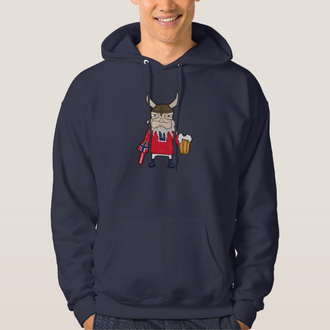 Sweat - shirt à capuche de Viking de Norvégien (Devant)