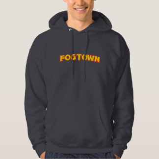 Sweat - shirt à capuche de ville de brouillard