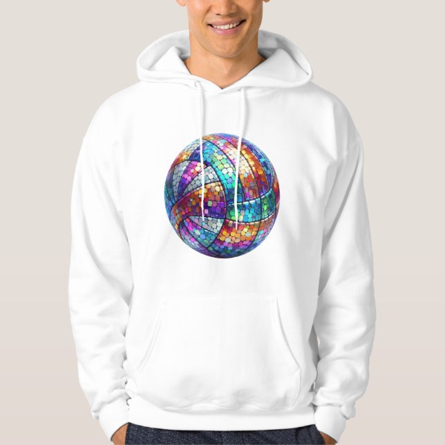 Sweat - shirt à capuche de volley-ball Disco (Devant)