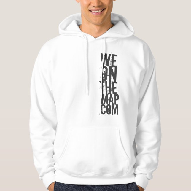 sweat - shirt à capuche de WeOnTheMap.com (Devant)