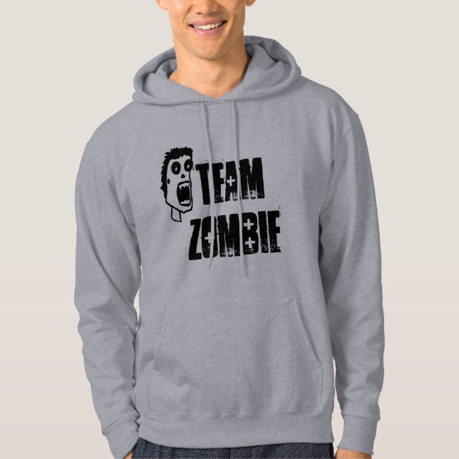 Sweat - shirt à capuche de zombi "de zombi (Devant)