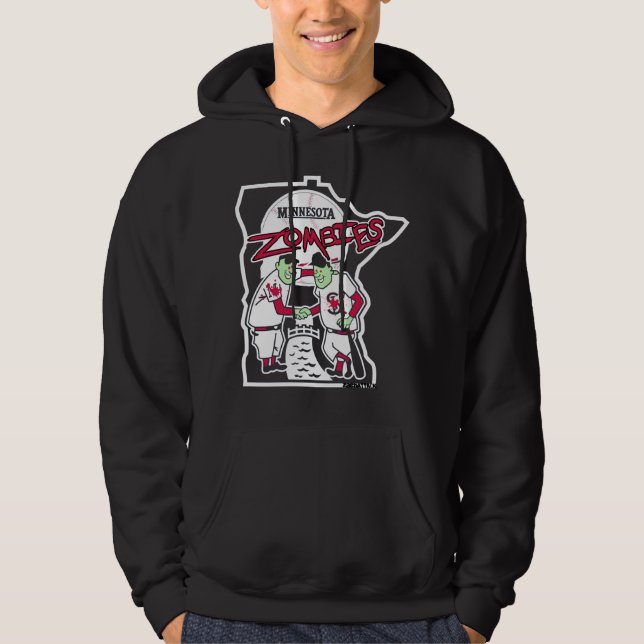 Sweat - shirt à capuche de zombis de manganèse (Devant)