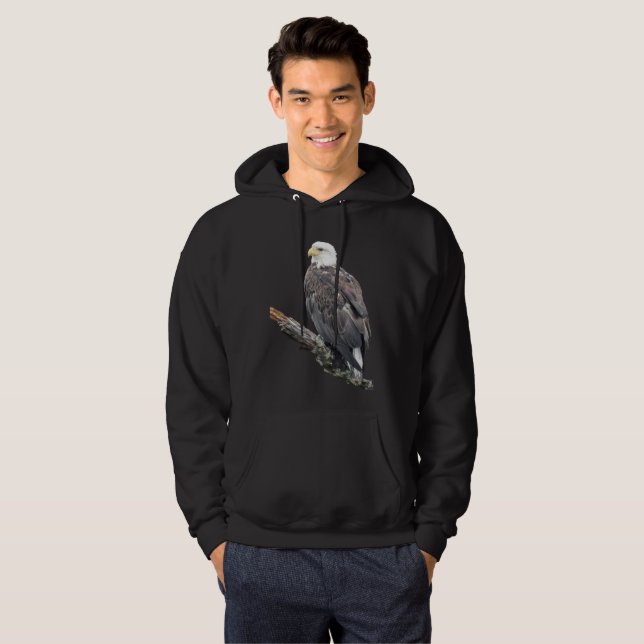 Sweat - shirt à capuche d'Eagle (Devant entier)