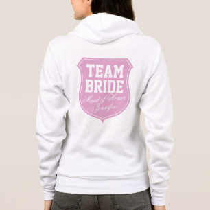 Sweat - shirt à capuche d'équipe pour la servante