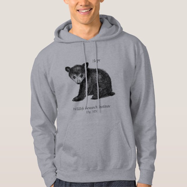 Sweat - shirt à capuche d'espoir - WRI (Devant)