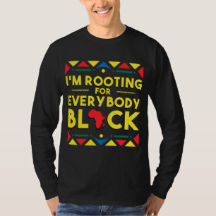 Sweat - shirt à capuche d'histoire noire Je soutie