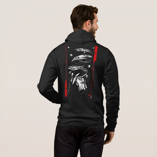 sweat - shirt à capuche d'obscurité (Dos entier)