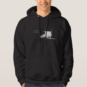 Sweat - shirt à capuche d'obscurité de plage de