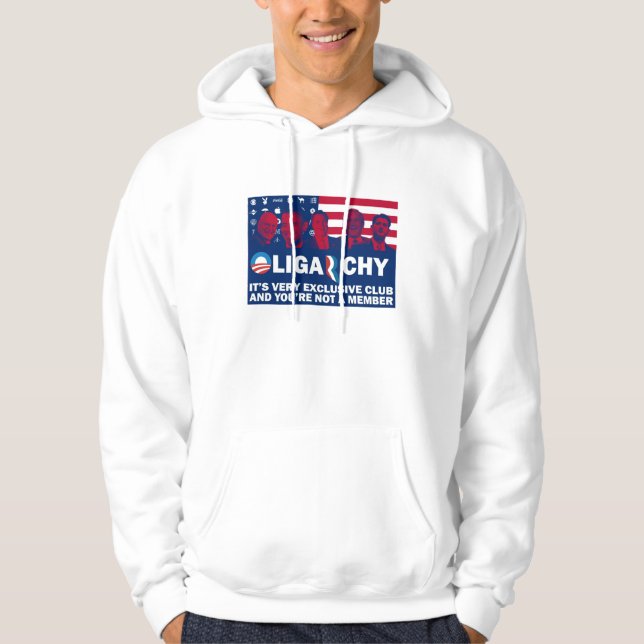 Sweat - shirt à capuche d'oligarchie (Devant)