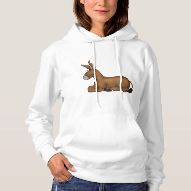 Sweat - shirt à capuche Donkey Womens (Devant)