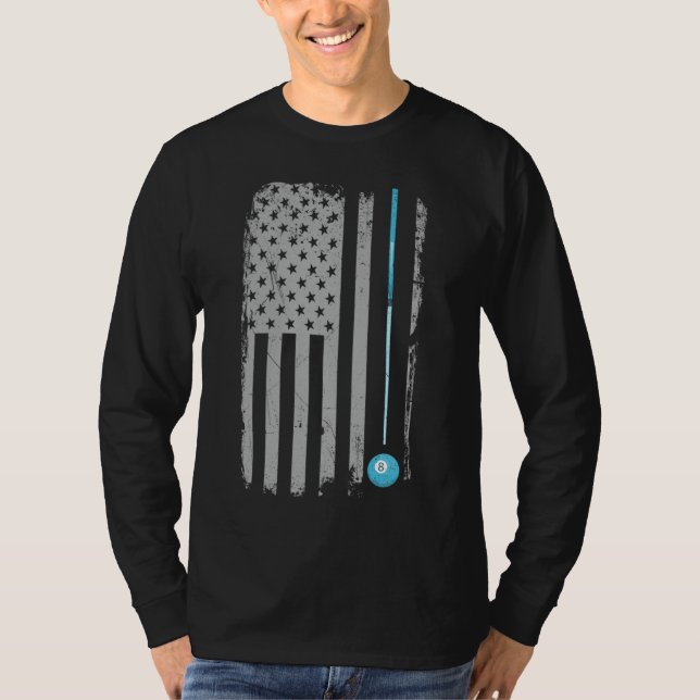 Sweat - shirt à capuche du billard - Billard 8 bal (Devant)
