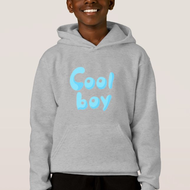 Sweat - shirt à capuche du cool Boy Kid (Devant)