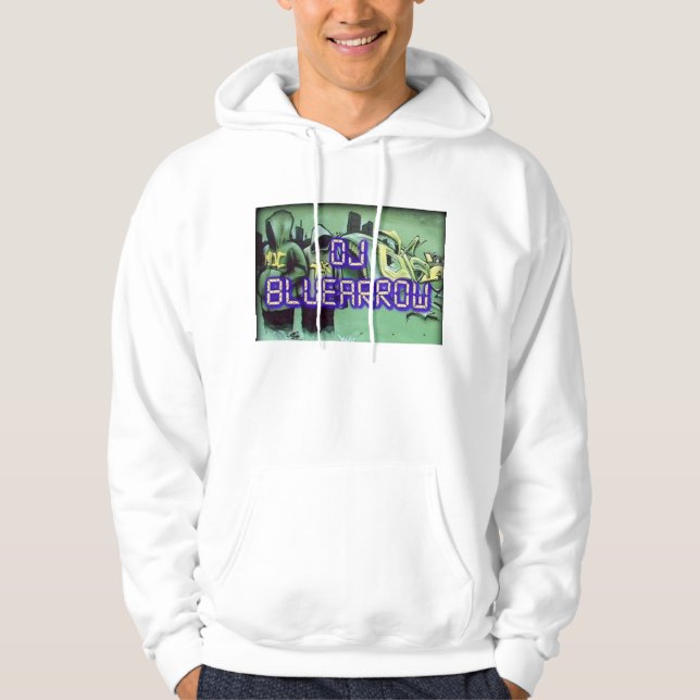 Sweat - shirt à capuche du DJ Bluearrow (Devant)