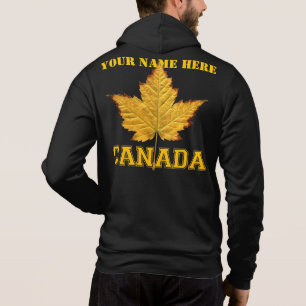Sweat - shirt à capuche du drapeau du Canada Chemi