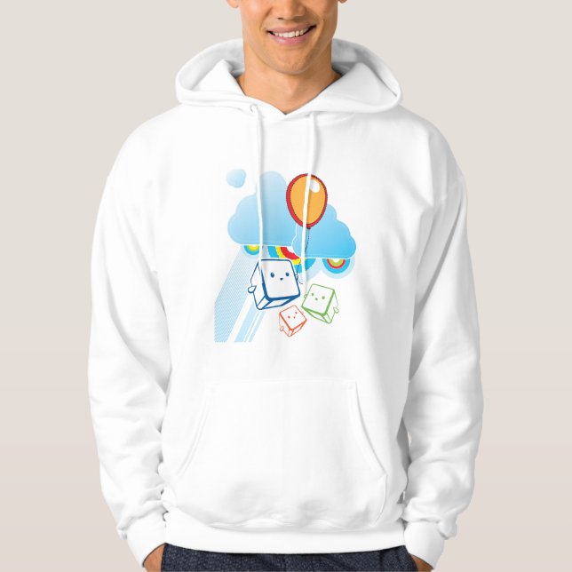 Sweat - shirt à capuche du Japon d'amour (Devant)