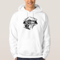 Sweat - shirt à capuche du logo d'élévation Keysto