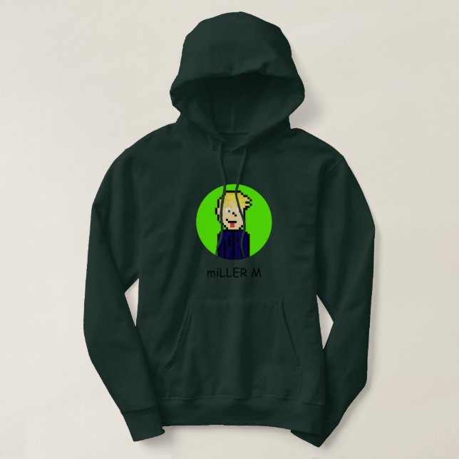 sweat - shirt à capuche du miller M (Design devant)