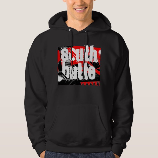 Sweat - shirt à capuche du sud de guitare de (Devant)
