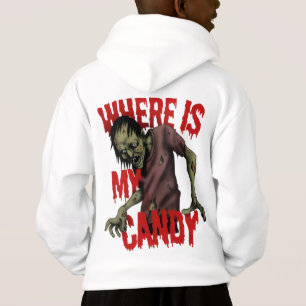 Sweat - shirt à capuche éffrayant d'Halloween - Fa