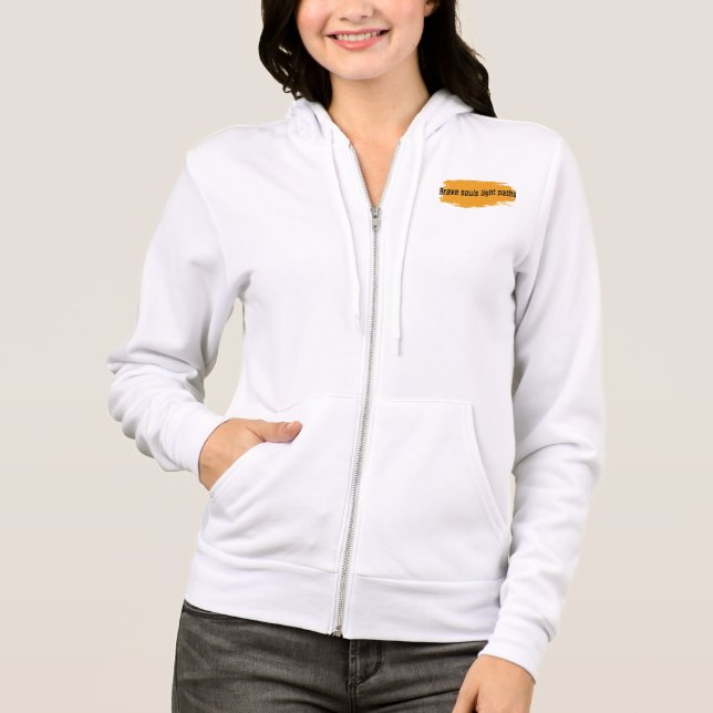 Sweat - shirt à capuche élégant pour filles (Devant)