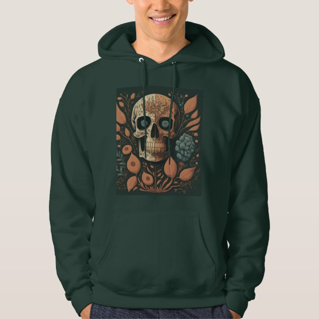 Sweat - shirt à capuche élégant pour unisex (Devant)