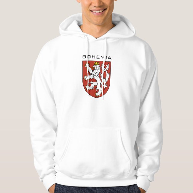 sweat - shirt à capuche emblème bohème (Devant)