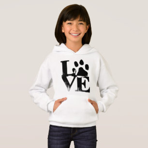 Sweat - shirt à capuche Empreinte de patte