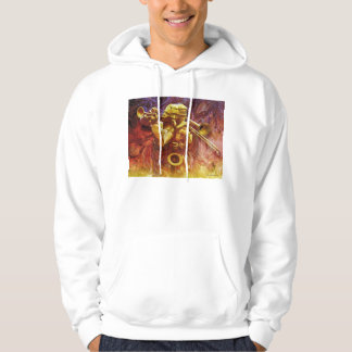 Sweat - shirt à capuche en laiton de trio