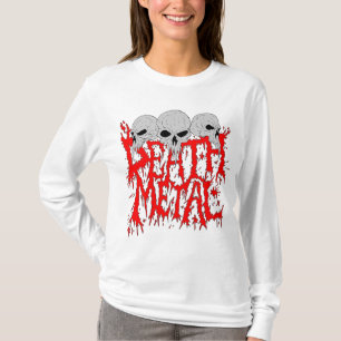 Sweat - shirt à capuche en métal de la mort