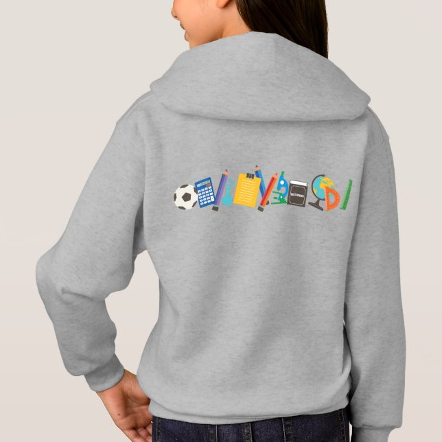 sweat - shirt à capuche enfant (Dos)