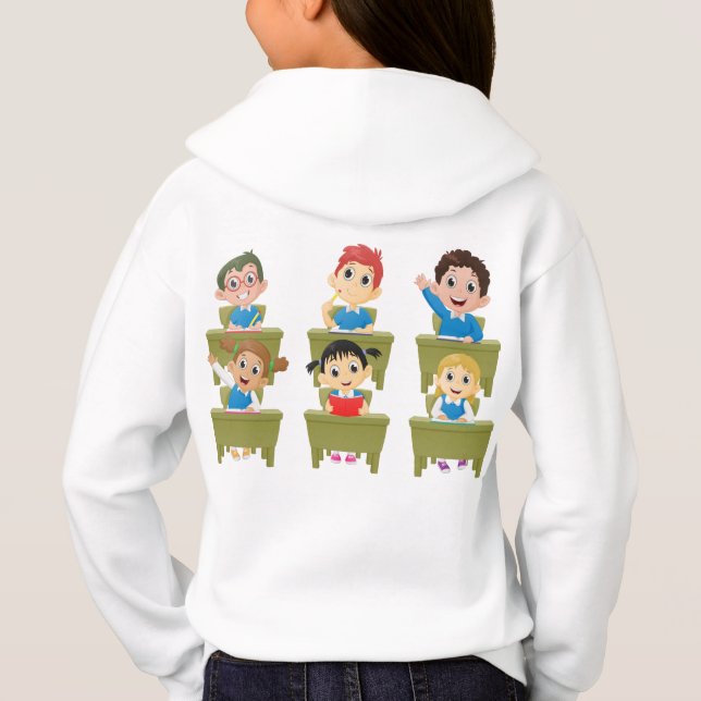 sweat - shirt à capuche enfant (Dos)