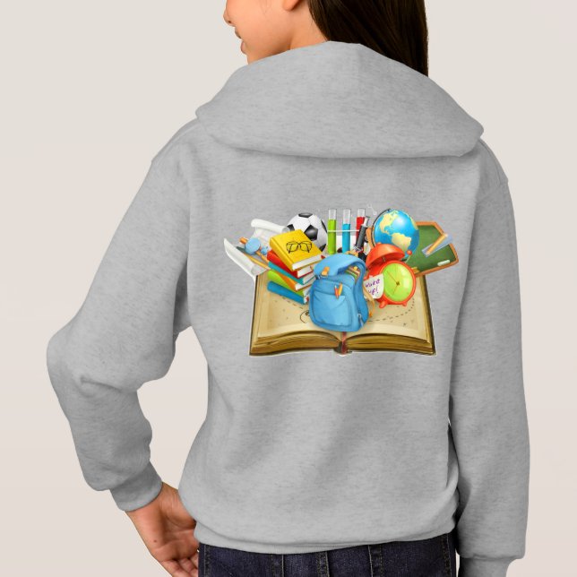sweat - shirt à capuche enfant (Dos)