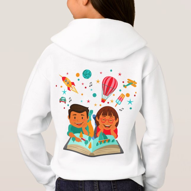 sweat - shirt à capuche enfant (Dos)