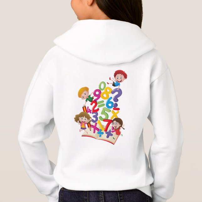 sweat - shirt à capuche enfant (Dos)