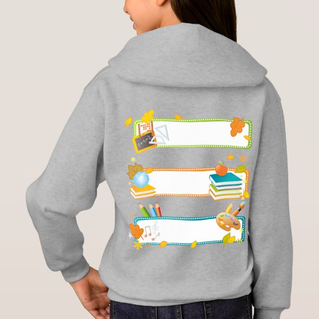 sweat - shirt à capuche enfant (Dos)